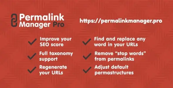 Permalink Manager Pro Plugin Permalink Manager Pro Plugin