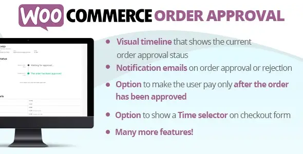 WooCommerce Order Approval Plugin WooCommerce Order Approval