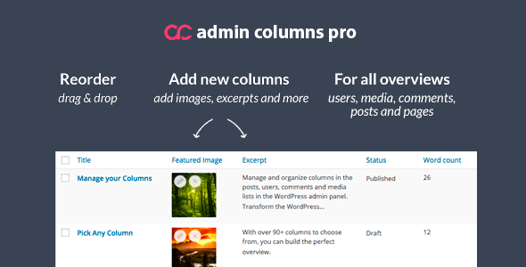 Admin Columns Pro Admin Columns Pro