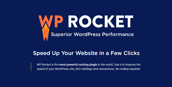 WP Rocket Plugin WP Rocket WordPress Plugin
