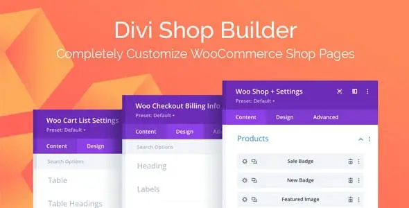 Divi Shop Builder Plugin