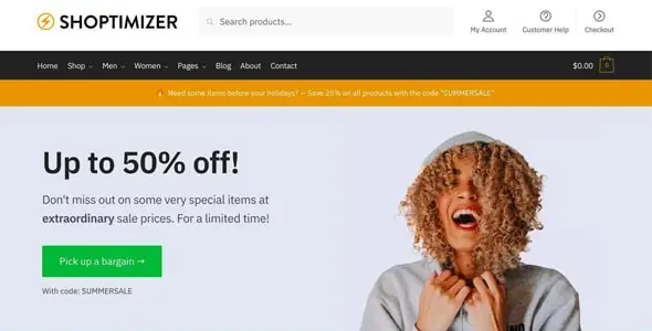 Shoptimizer Theme Shoptimizer