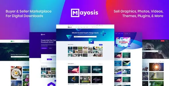 Mayosis Mayosis WordPress Theme