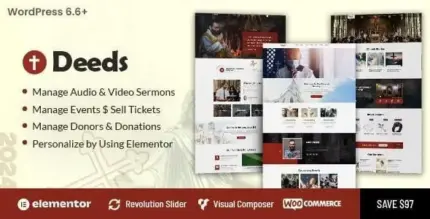 Deeds WordPress theme