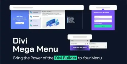 Divi Mega Menu